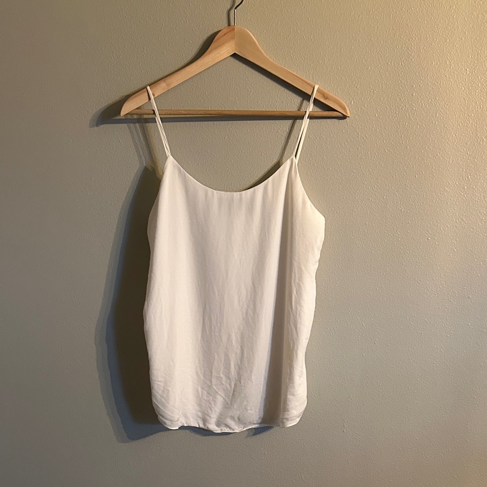 Theory Cream Camisole Top